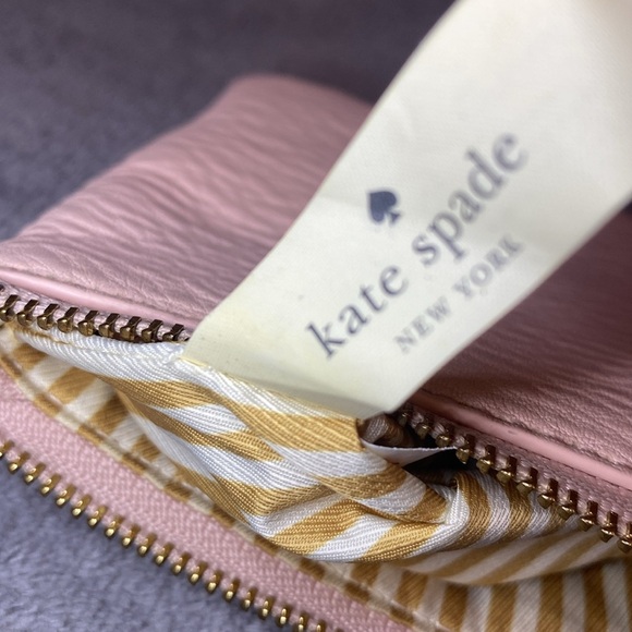 ♠️KATE SPADE♠️Pale Pink Cobble Hill Bee Wristlet/NWOT - Picture 4 of 6